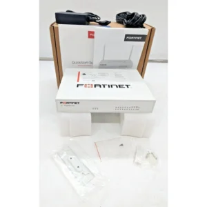 Fortinet Fortigate-61e Security Firewall Appliance with AC Adapter Box Manual - New